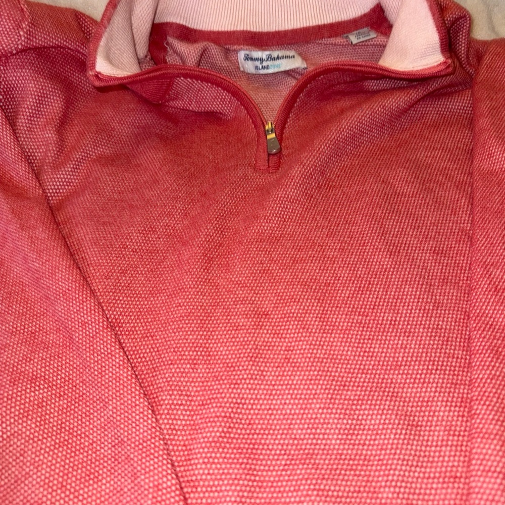 Tommy Bahama Island Zone‎ Palm
Coast island zone Half Zip Pullover Men’s Lg